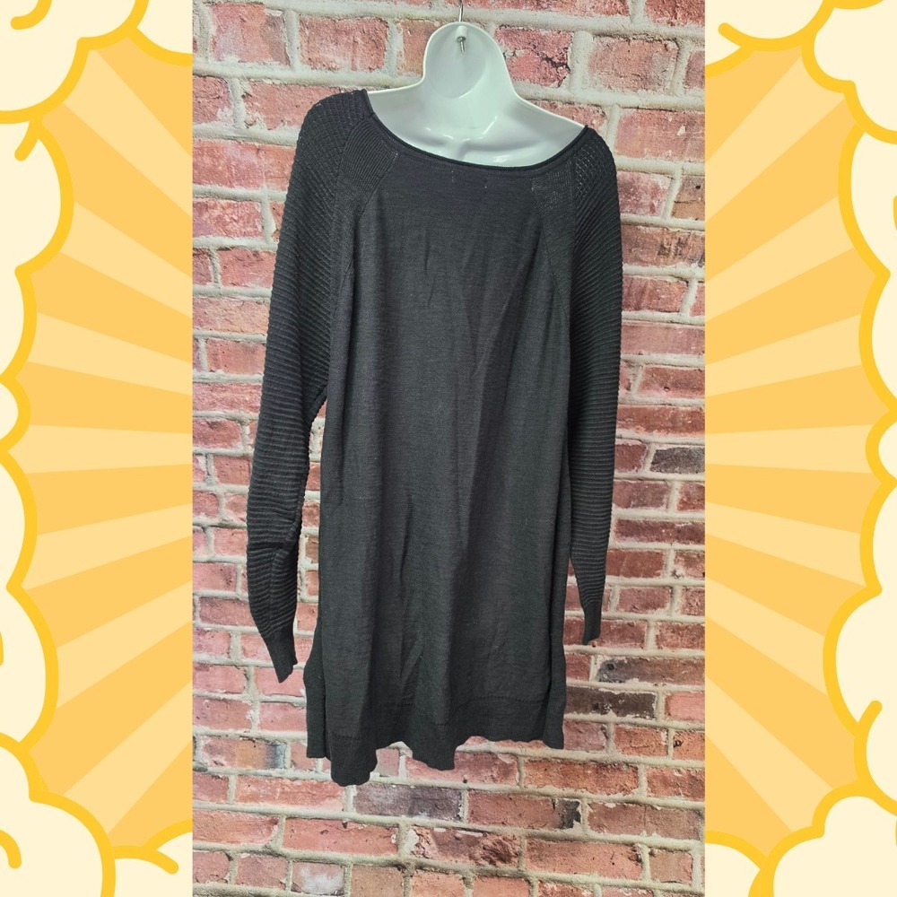 Women's MAURICES Waffle Knit Tunic Sweater XXL